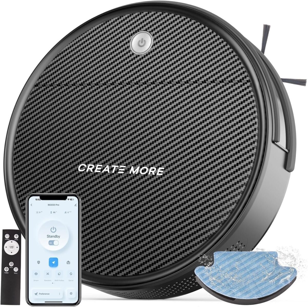 Robot vacuum and mop 2 in 1 robotic vacuum gyroscope navigation z zag.jpg