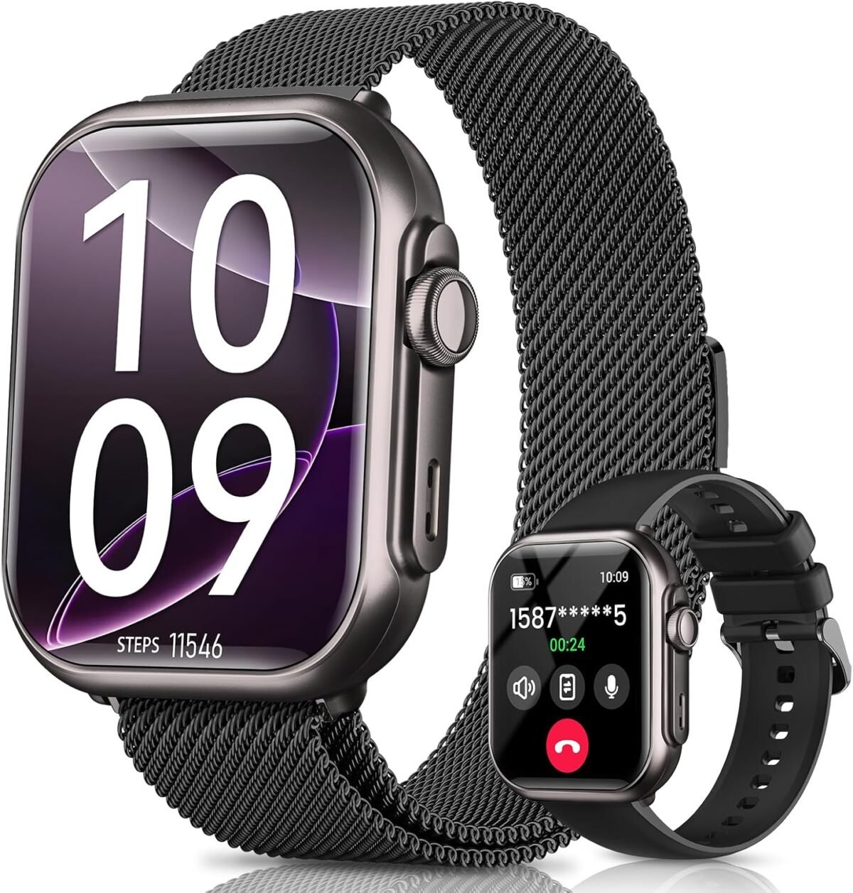 Smart watch for women for iphoneandroid 100 daybattery life smart.jpg
