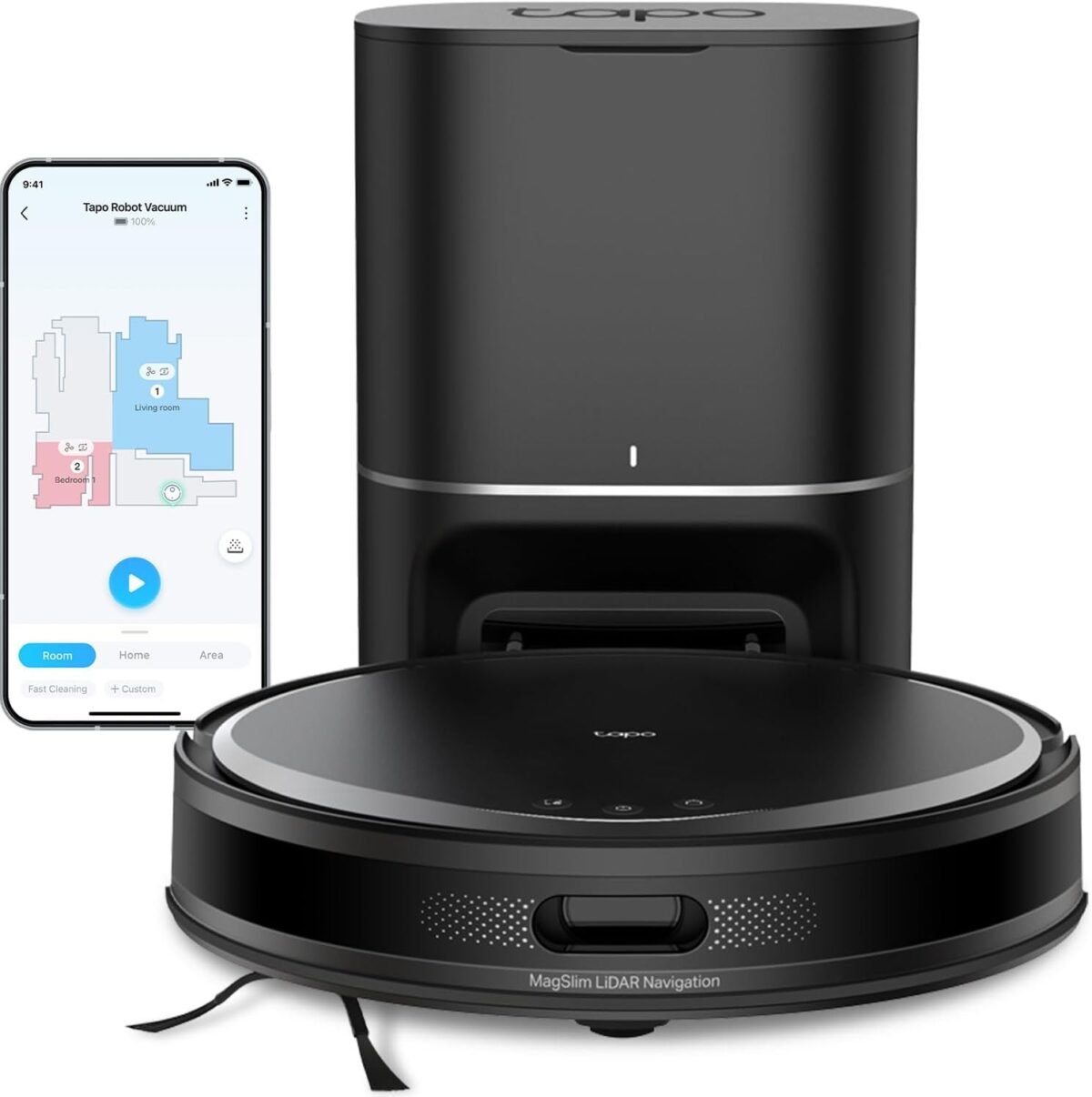 Tapo ultra slim lidar smart navigation robot vacuum and mop with self.jpg