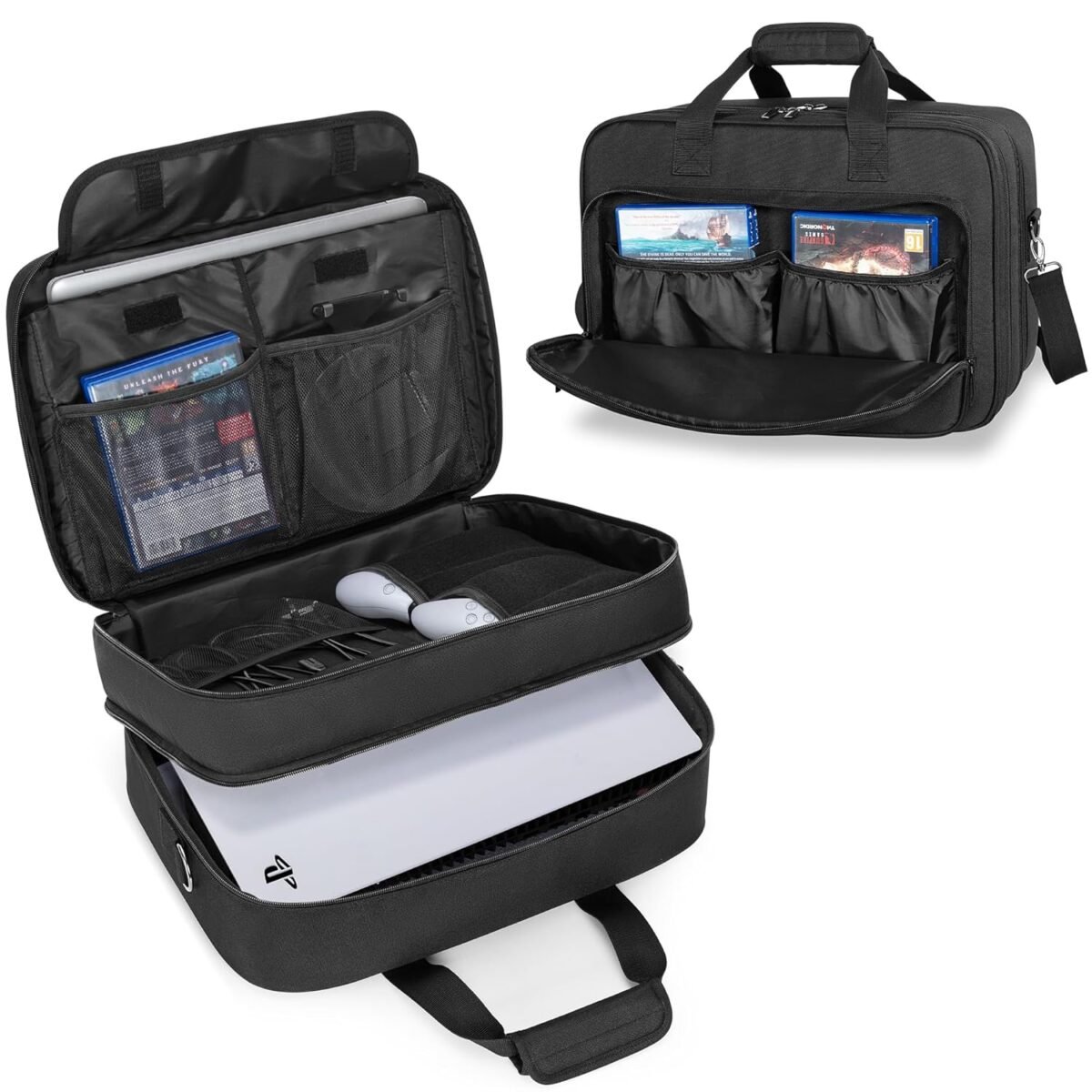 Trunab gaming bag compatible with ps5ps5 slim protective ps5 carryin.jpg