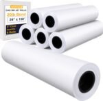 Voisen wide format paper6 rolls plotter paper 24 in x 150 ft cad bon.jpg