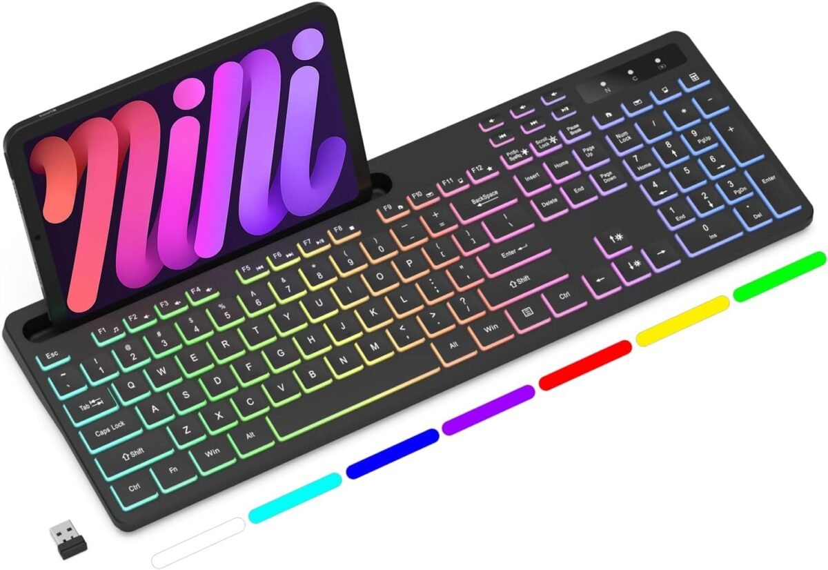 Wireless keyboard with 7 color rgb backlit full size computer keyboar.jpg