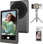 Wireless vlog selfie monitor screen remote zoom selfies audio sync w.jpg