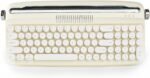 Yunzii upgraded wireless typewriter keyboardwith retro integrated sta.jpg