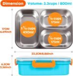 1756785928 stainless steel bento lunch box for kids 800ml27oz bpa free leak pro.jpg