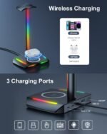 1757052194 new bee rgb headphone stand with 2 usb c 1 usb charging ports desk.jpg