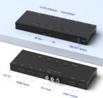 1757391466 y.d.f 3 hdmi 2.0 1 rca to 2 hdmi converter 4 in 2 out 2 outputs.jpg