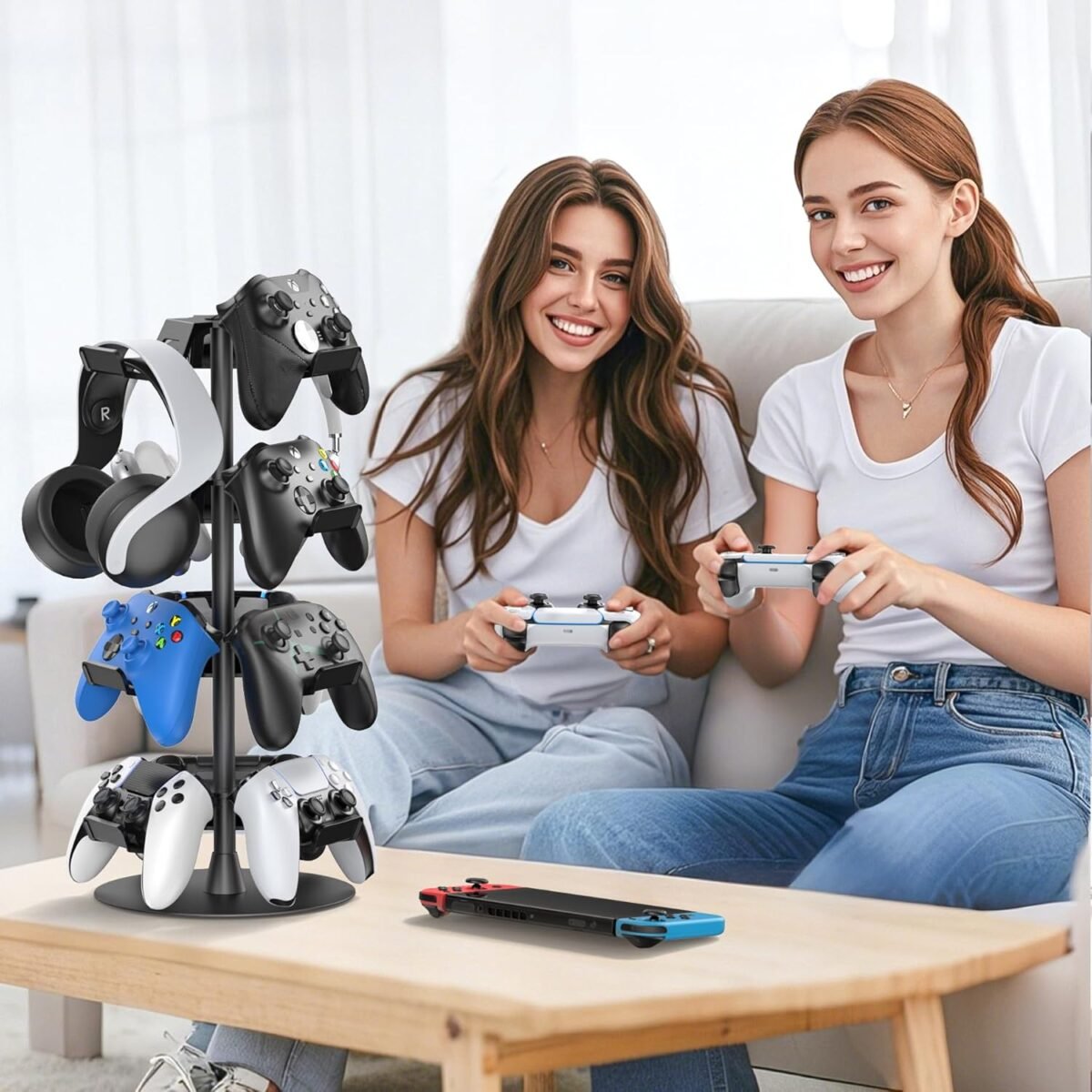 1757398202 headset stand 4 tiers for desk rotatable gaming controller stand for.jpg