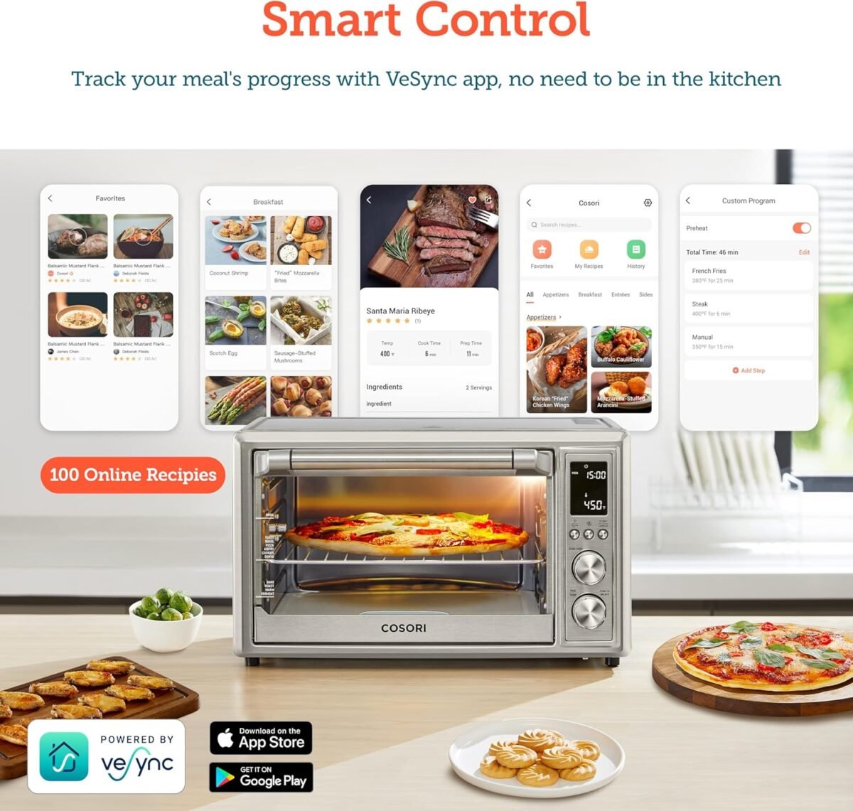 1757482092 cosori air fryer toaster oven combo 13 in 1 32qt app voice control.jpg