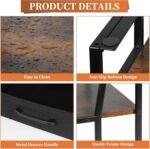 1757488911 alyoen printer stand for desk with storage drawer 3 tier desktop or u.jpg