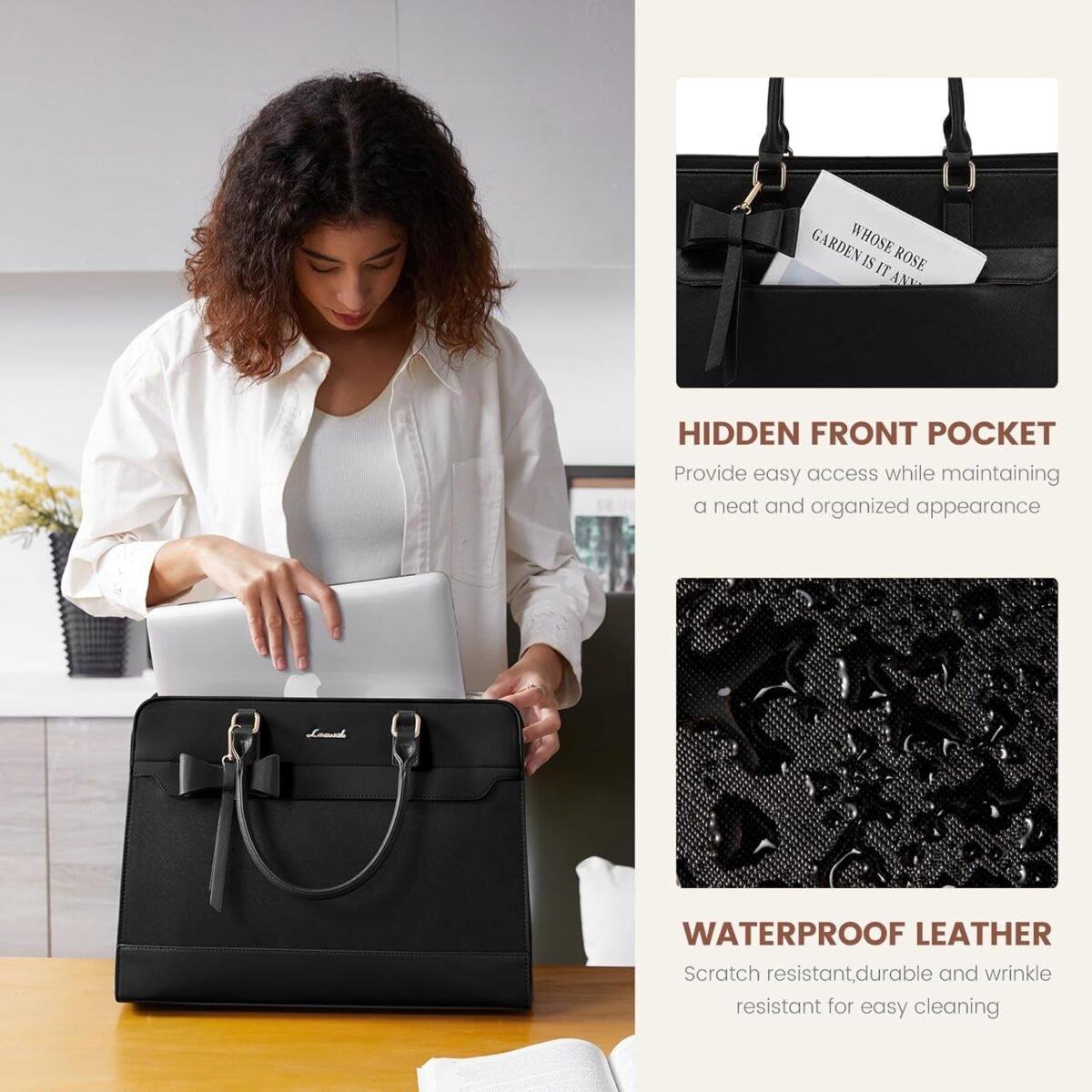 1757554959 lovevook laptop tote bag for womenleather work bag waterproof busine.jpg