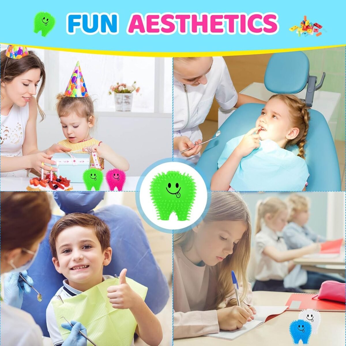 1759122627 50 pcs mini tooth toys fidget stress relief puffer squeezy dental dent.jpg