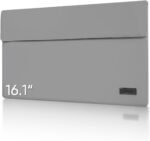 Arzopa 16.1 portable monitor sleeve bag pu leather case for travel m.jpg