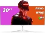 Crua 30 inch gaming monitor 200hz white computer monitor 219 wfhd.jpg