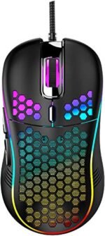 Honeycomb wired gaming mouse with rgb onoff switch 7200 adjustable d.jpg