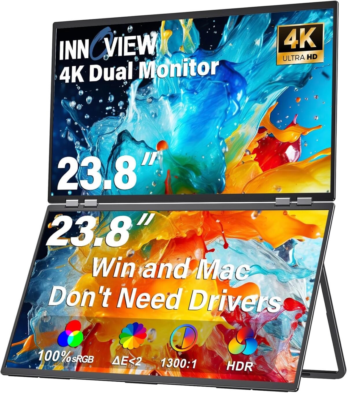 Innoview 23.8 dual portable monitor 100 srgb 3840x2160p 4k 315°adjus.jpg
