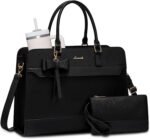 Lovevook laptop tote bag for womenleather work bag waterproof busine.jpg