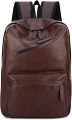 Mens leather 16.1 inch laptop bag travel casual computer backpack coll.jpg