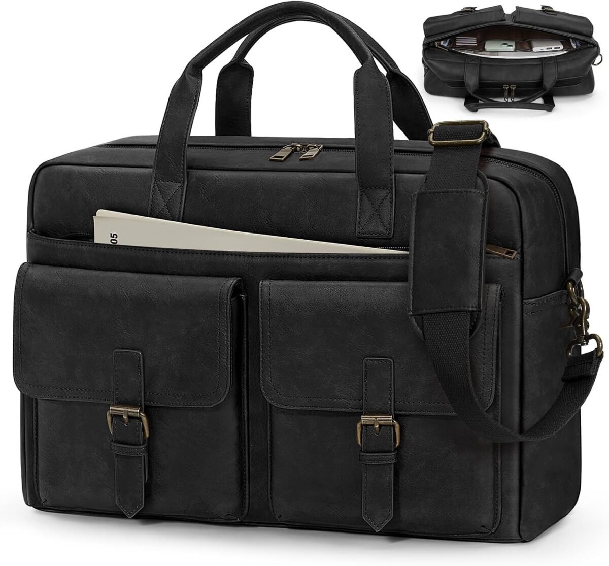 Rainsmore messenger bag for men 16 inch leather laptop bags work compu.jpg