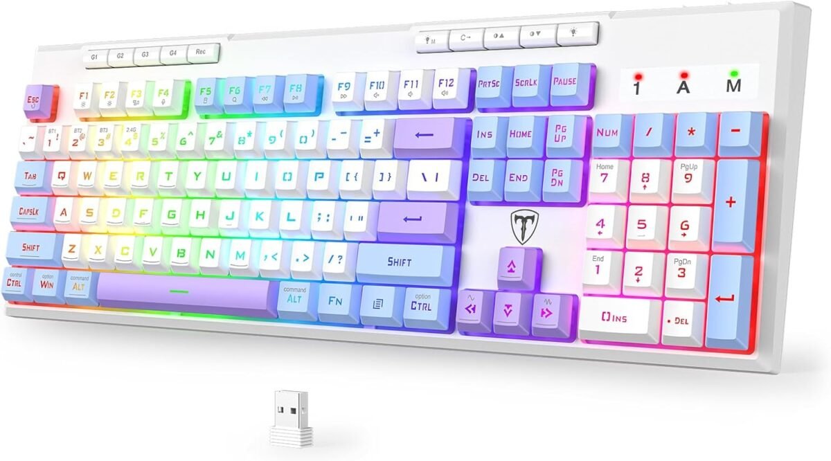 Risophy wireless gaming keyboard tri mode bt5.02.4ghzusb c rgb lig.jpg