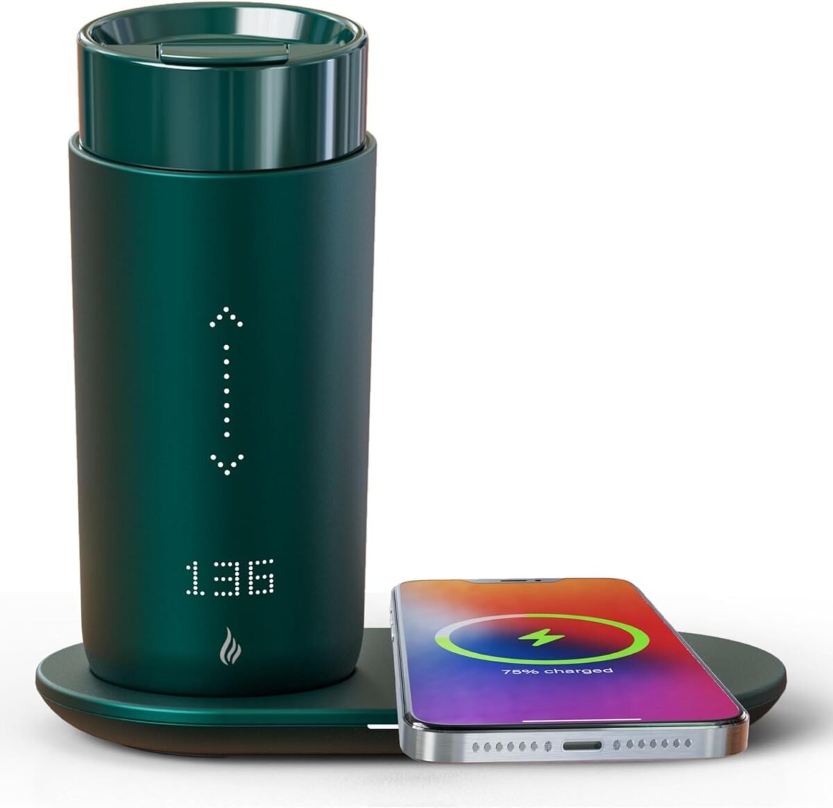 Temperature control heated coffee mug smart self heating travel mug 12.jpg