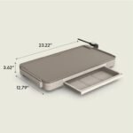 1759298958 bella 12 x 22 electric griddle with warming tray evergood ceramic.jpg
