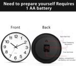 1759468458 inbagi 8 pcs wall clock large silent battery operated wall clocks mode.jpg