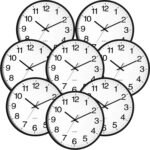 1759468462 inbagi 8 pcs wall clock large silent battery operated wall clocks mode.jpg