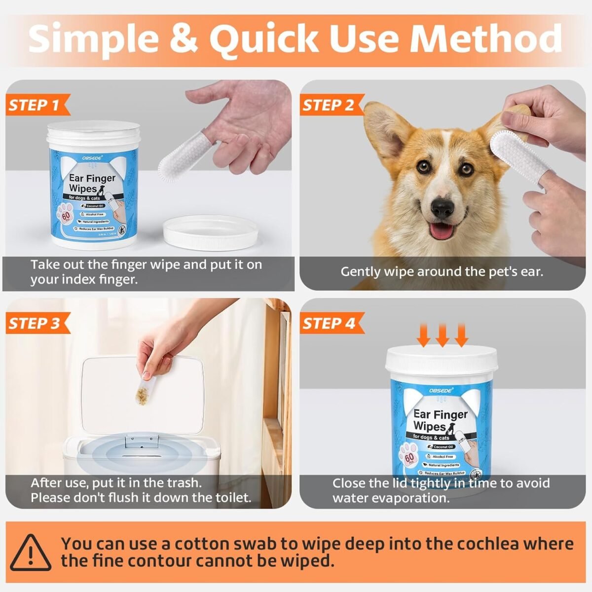 1759715338 obsede dog cat ear wipes 60 count finger wipes for gentle cleaning.jpg