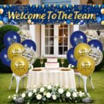 1759900877 welcome to the team decorations blue gold welcome to the team yard ban.jpg