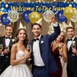 1759900878 welcome to the team decorations blue gold welcome to the team yard ban.jpg
