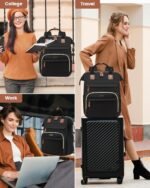 1760149520 lovevook laptop backpack for women 17.3 waterproof nurse bag teache.jpg