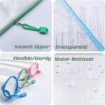 1760246707 oaimyy 16 pcs 6 x 8 inch mesh zipper pouch plastic zip file folder.jpg