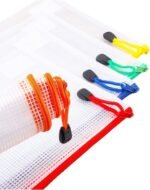 1760246710 oaimyy 16 pcs 6 x 8 inch mesh zipper pouch plastic zip file folder.jpg