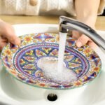 1760419355 glowworm salad plates set of 6 8.5 inch ceramic dinner plates colorf.jpg