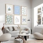 1760939110 6 pcs blue hydrangea bow canvas wall art how lucky are we poster print.jpg