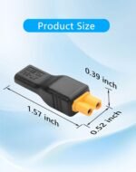 1761110974 cerrxian usb c to xt30 adapter type c female input to xt30 female out.jpg