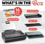 1761720926 gourmia smokeless indoor grill air fryer with recipe book – electric.jpg