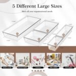 1761804471 criusia 14 pcs clear plastic drawer organizer set 5 large size versa.jpg