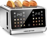 4 slice toaster with touch screen stainless steel smart bread toaster.jpg