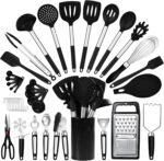 40pcs silicone cooking utensils set 446℉ heat resistance rfaqk bpa fr.jpg