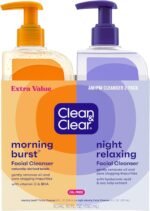 Clean clear 2 pack oil free facial cleansers with citrus scent morn.jpg