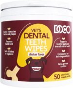 Doco dog teeth cleaning wipes dog tooth brushing kit remove plaque.jpg