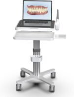 Dental clinic trolley cart with oral scanner holderhospital mobile wo.jpg