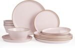 Famiware saturn dinnerware sets plates and bowls sets for 4 12 piece.jpg