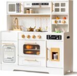 Interactive wooden play kitchen set for kids realistic features with e.jpg