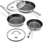 Non stick frying pans 81012 inch with 2 lid hybrid frying pans set.jpg