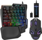 One handed half keyboard mouse usb spilitter type c adapter gaming com.jpg