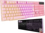 Orzly pink gaming keyboard rgb usb wired rainbow keyboard designed for.jpg