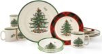 Spode christmas tree 16 piece tartan dinnerware set service for 4.jpg
